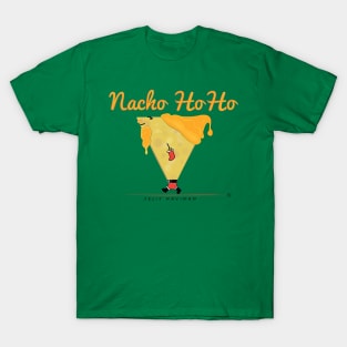 Nacho HoHo Tortilla Chip Santa Claus T-Shirt